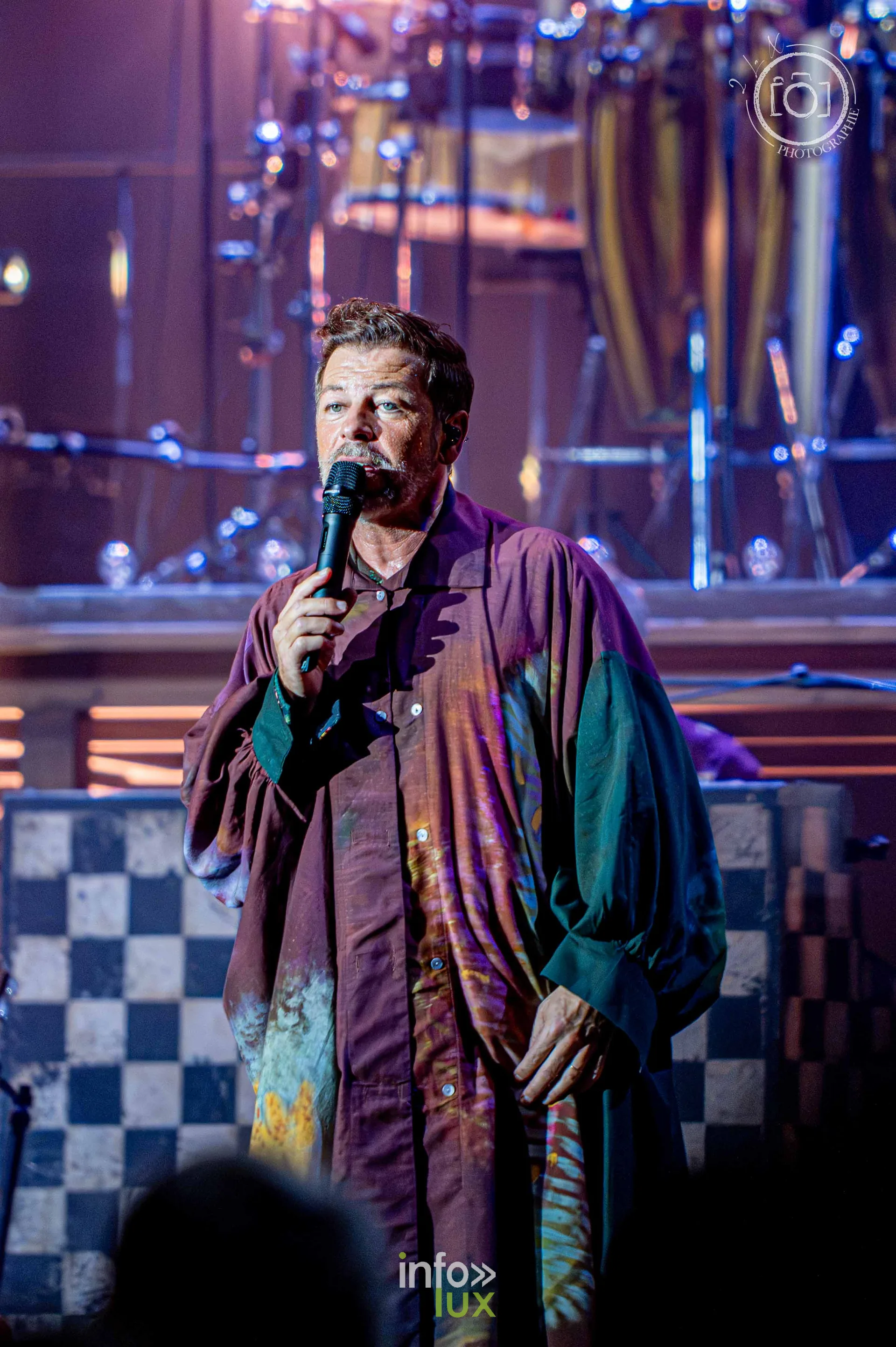 Christophe Maé au Galaxie d’Amnéville, 16 octobre 2026 : Christophe Maé au chant (photo 2 la X Photographie)