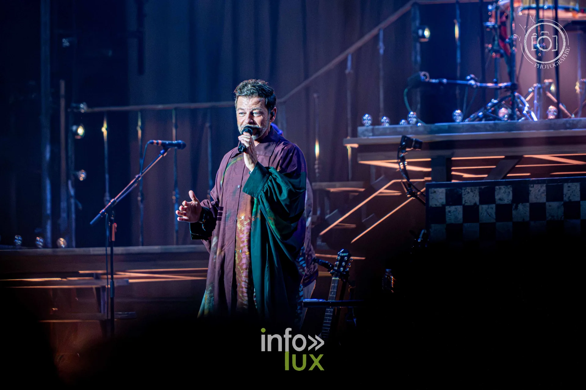 Christophe Maé au Galaxie d’Amnéville, 16 octobre 2026 : Christophe Maé au chant (photo 2 la X Photographie)