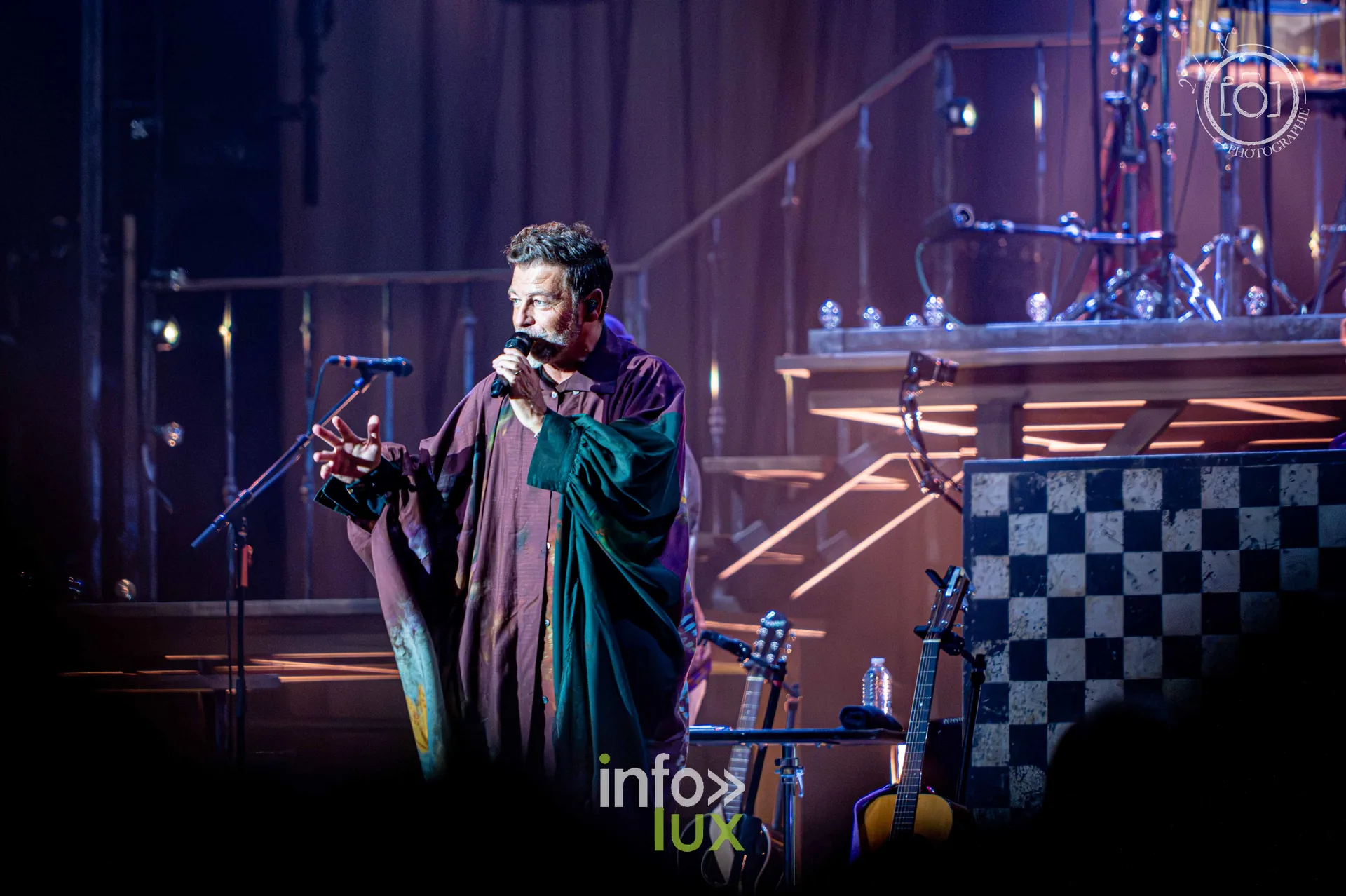 Christophe Maé au Galaxie d’Amnéville, 16 octobre 2026 : Christophe Maé au chant (photo 2 la X Photographie)