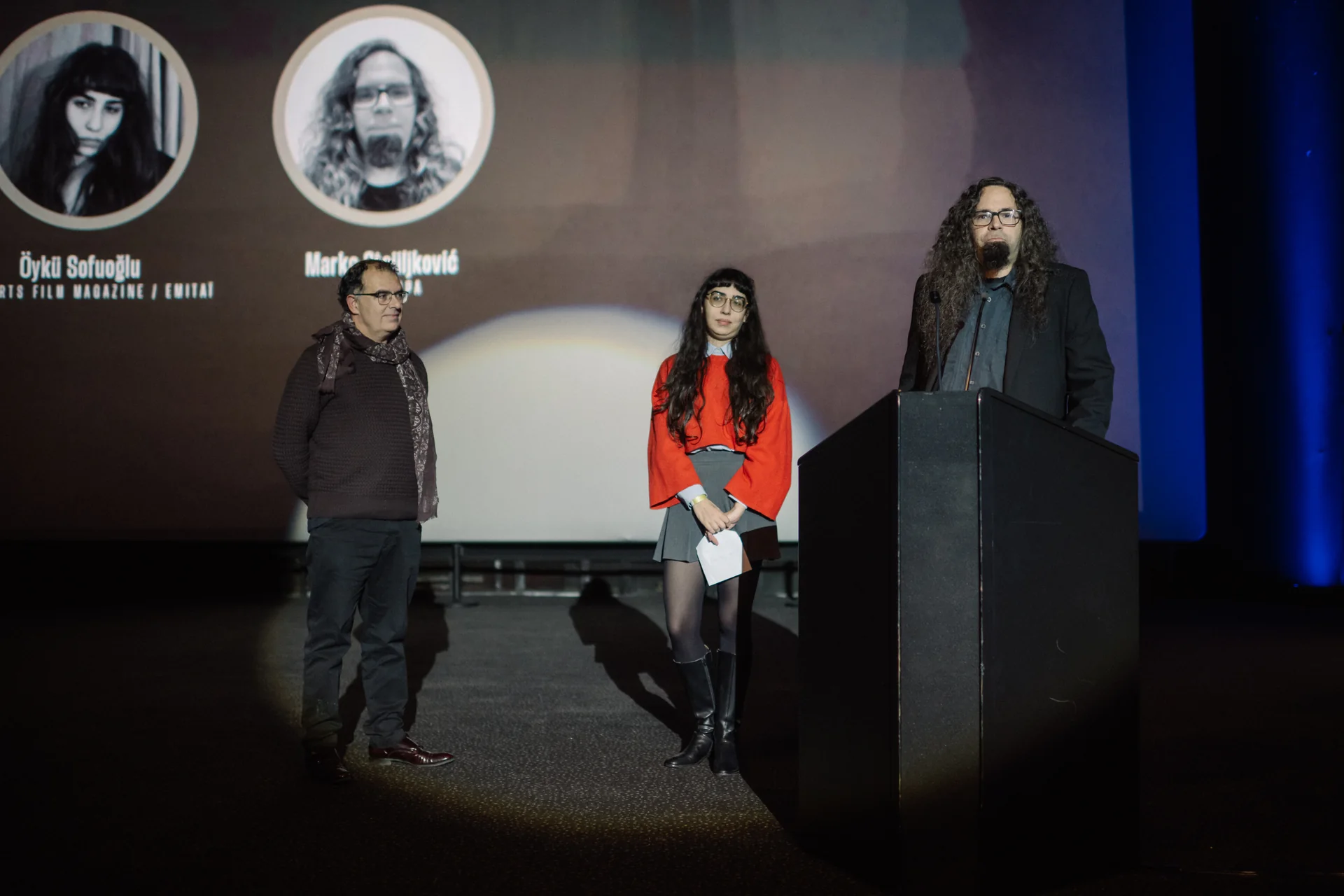 Le Jury presse du CinEast 2026 sur la scène du Kinepolis Kirchberg
