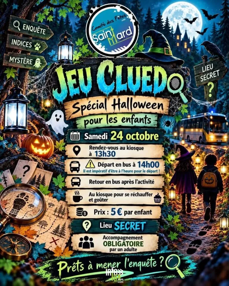 Virton > Jeu > Cluedo géant d’Halloween 2026