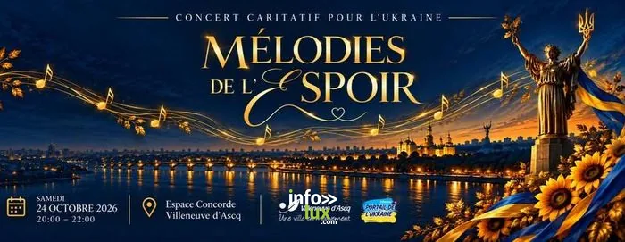 Villeneuve-d’Ascq > Concert > Concert Caritatif – Mélodies de l’espoir