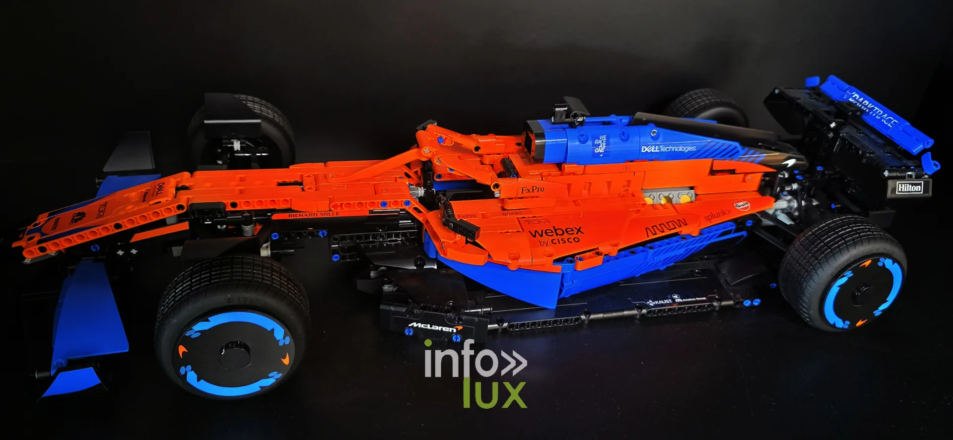 Conférence de John-John Dohmen à La Coworkerie de Mont-Saint-Guibert, 21 septembre 2026 : une Formule 1 en Lego Technic exposée à La Coworkerie (photo Samy.be)