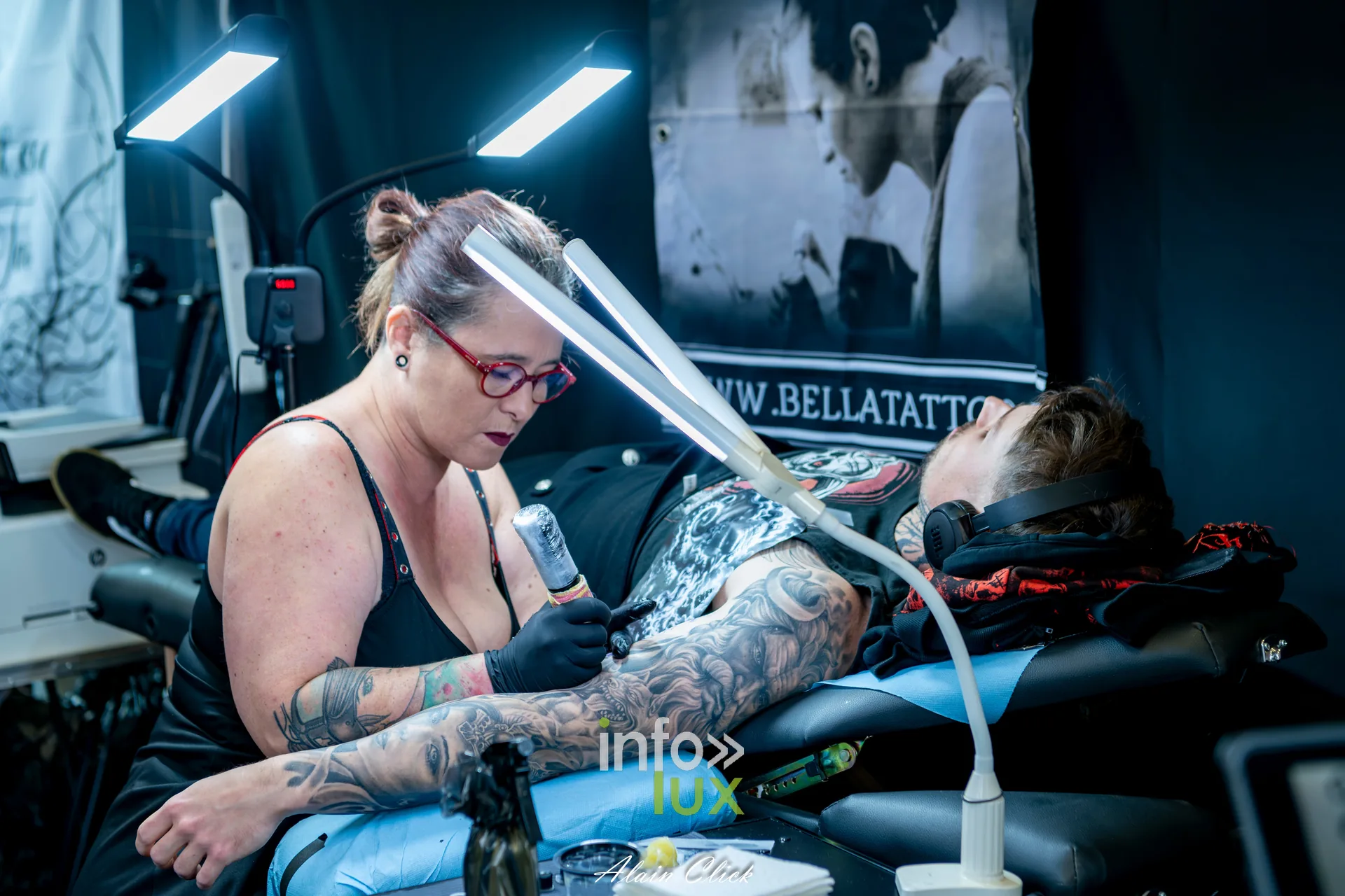 Convention Nancy Tattoo INK 2026, Salle de l’Octroi à Nancy — photo 3 d’Alain Click