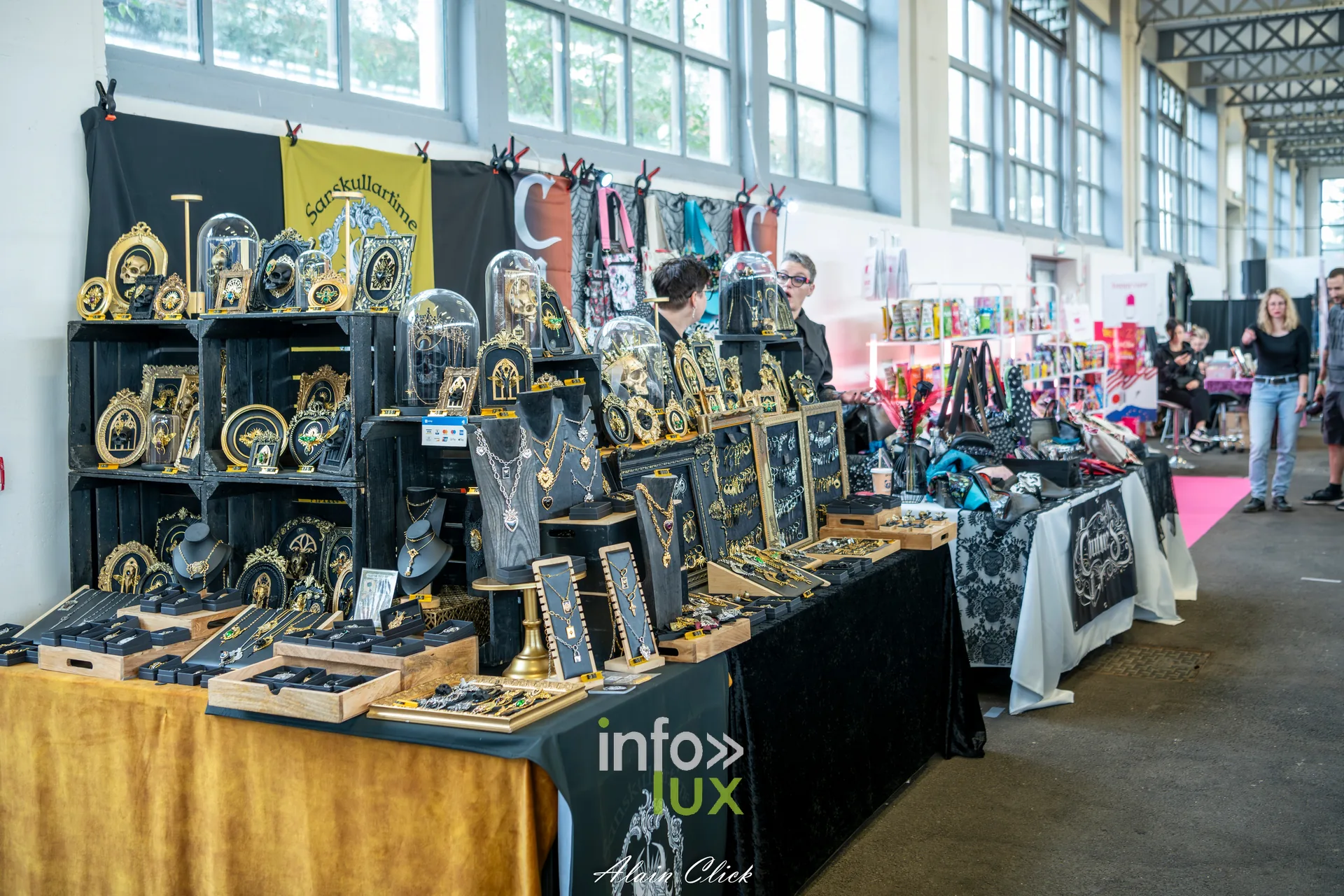 Convention Nancy Tattoo INK 2026 à Nancy : stand de bijoux et d’objets décoratifs
