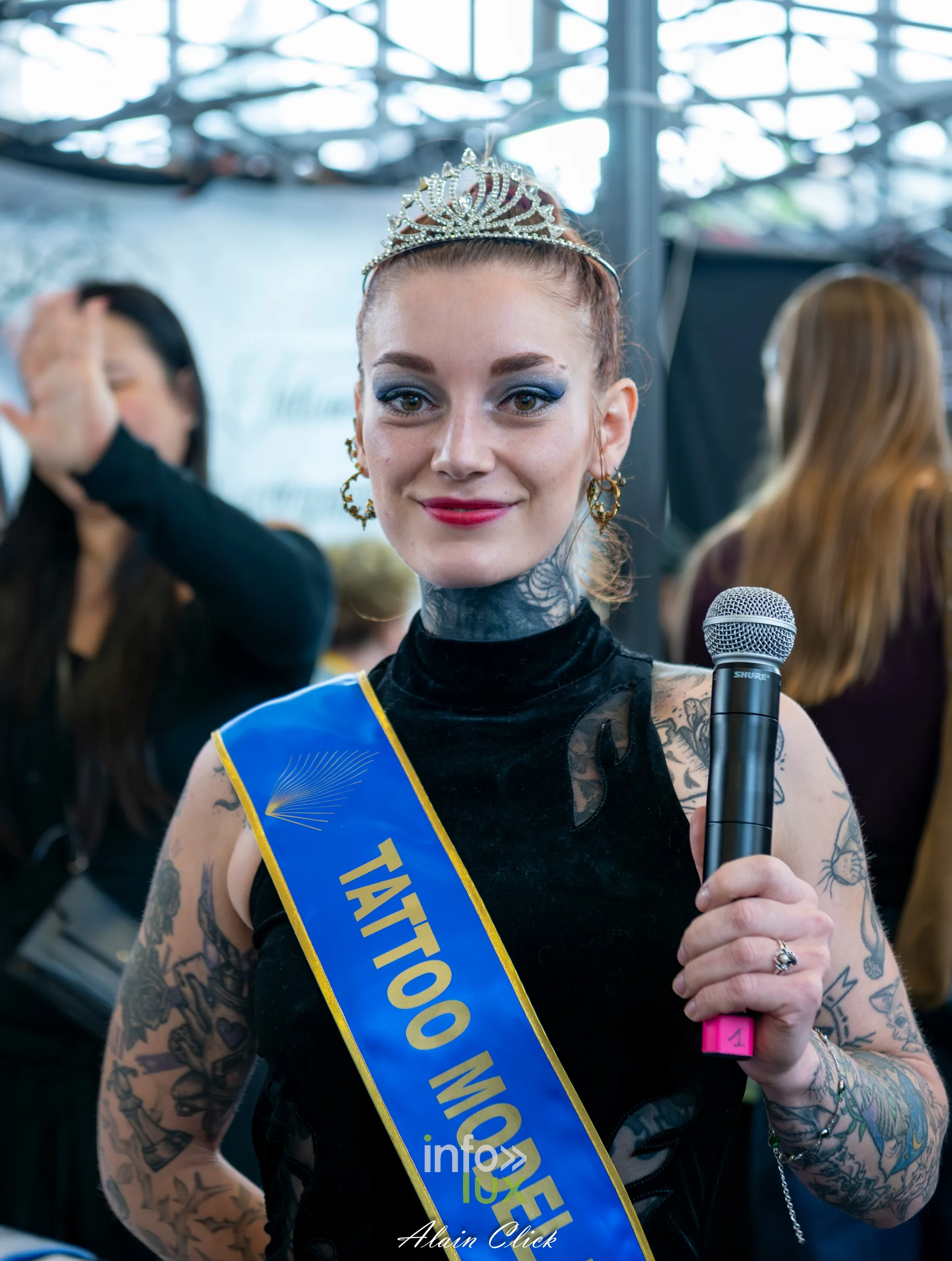 Convention Nancy Tattoo INK 2026 à Nancy : la lauréate de l’écharpe Tattoo Model
