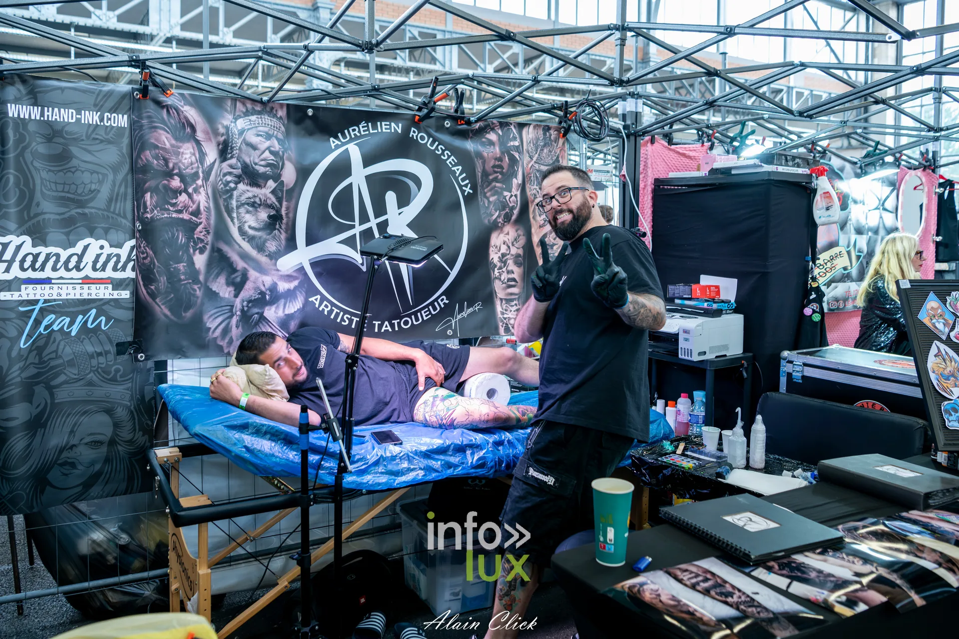 Convention Nancy Tattoo INK 2026, Salle de l’Octroi à Nancy — photo 21 d’Alain Click