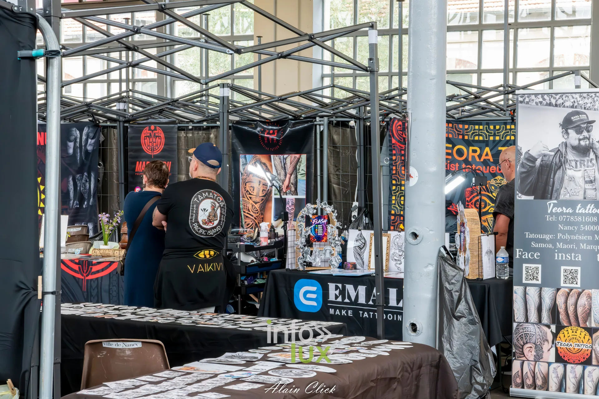 Convention Nancy Tattoo INK 2026, Salle de l’Octroi à Nancy — photo 40 d’Alain Click