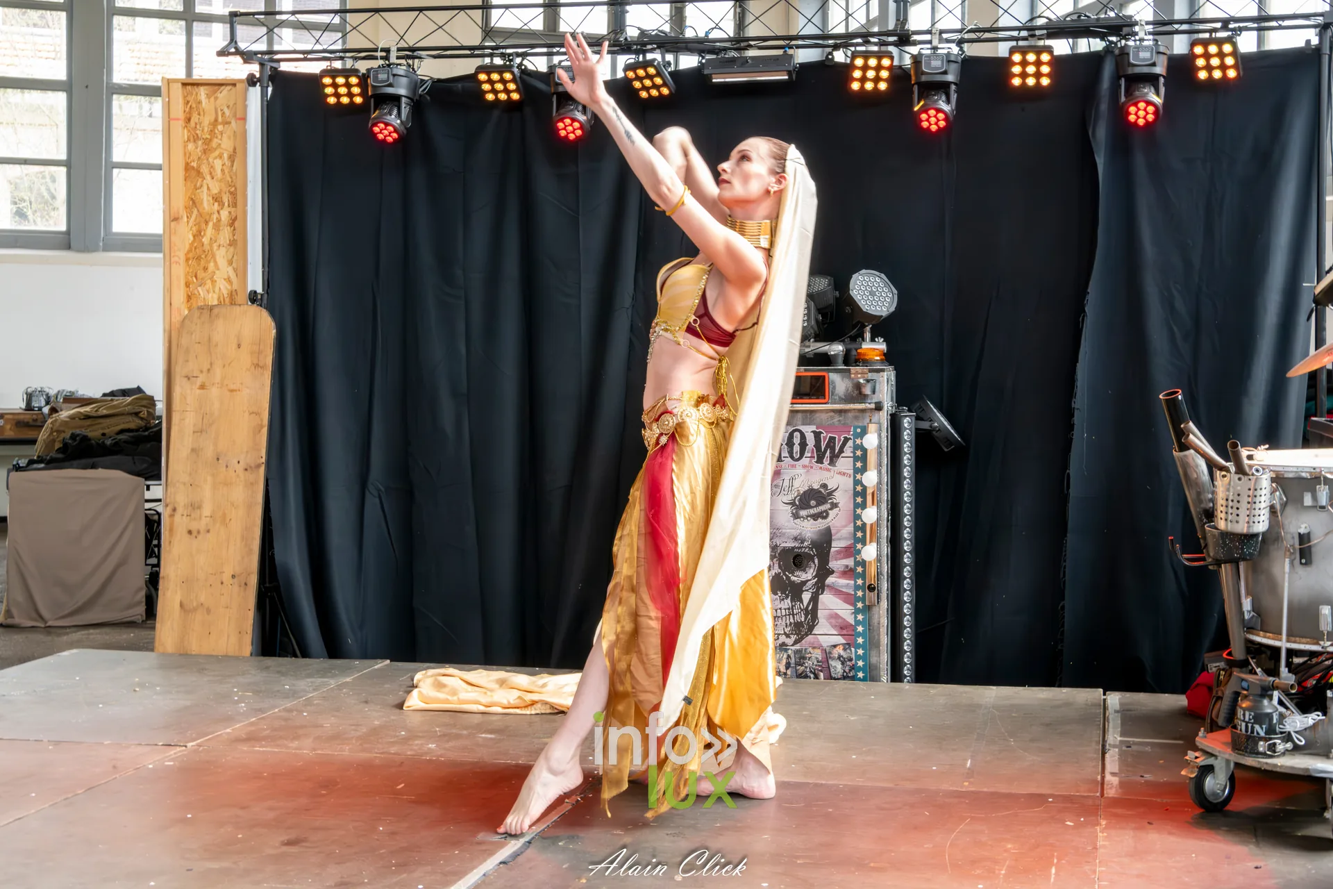 Convention Nancy Tattoo INK 2026 à Nancy : danse orientale sur la scène