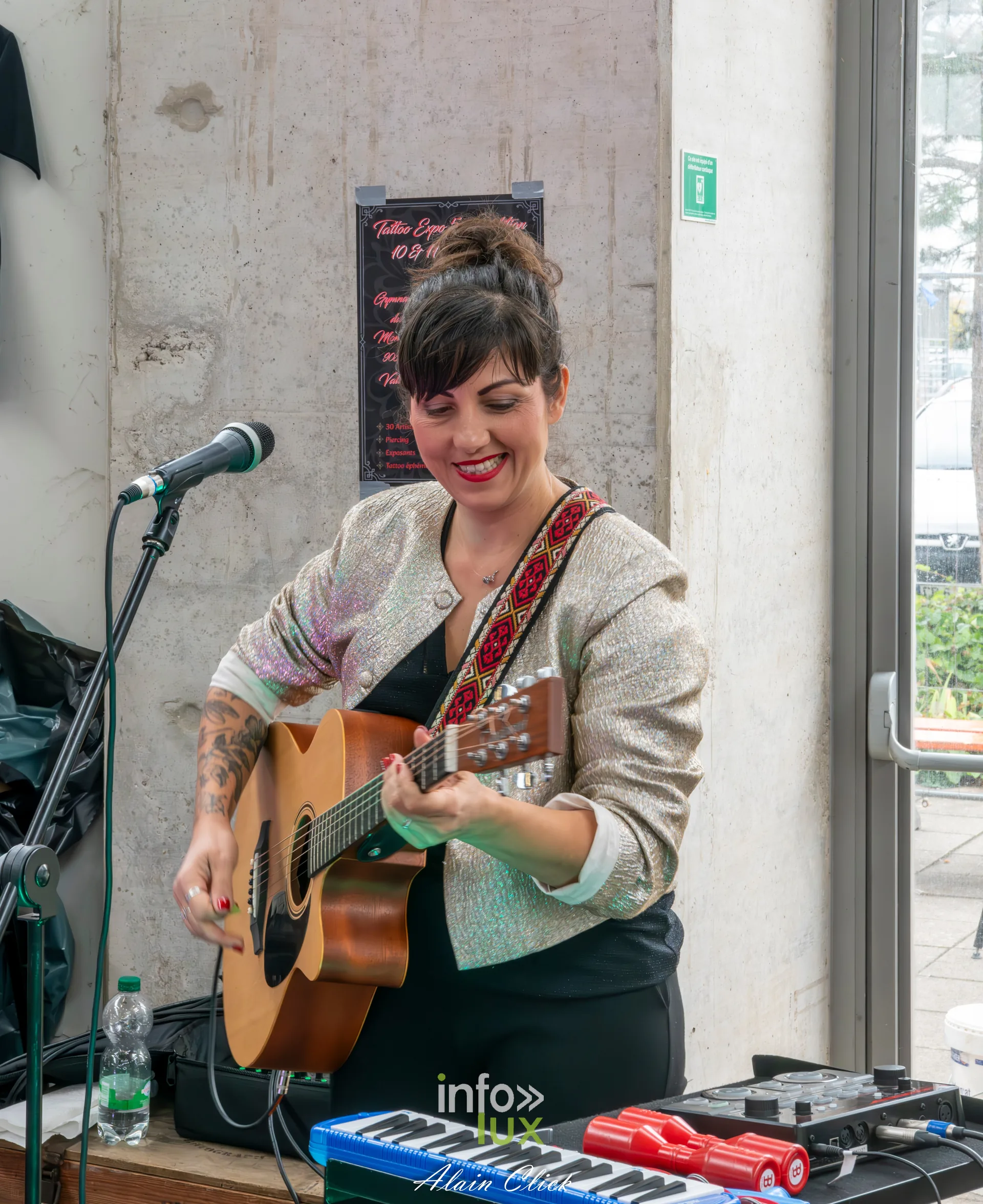 Convention Nancy Tattoo INK 2026 à Nancy : concert d’une chanteuse à la guitare