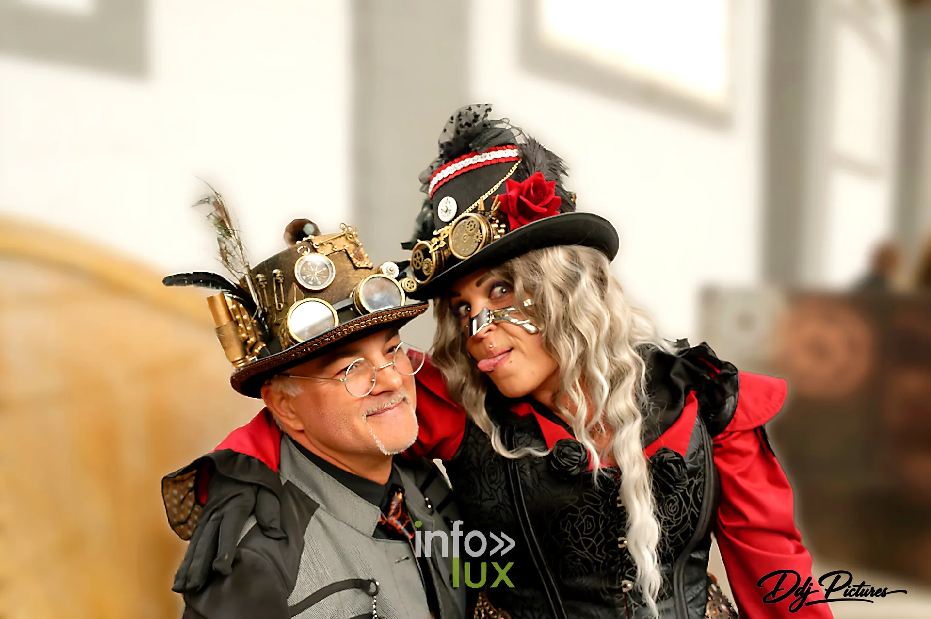 Participants costumés, convention steampunk Rouages intemporels à Toul, octobre 2026 (photo Éric Didierjean)