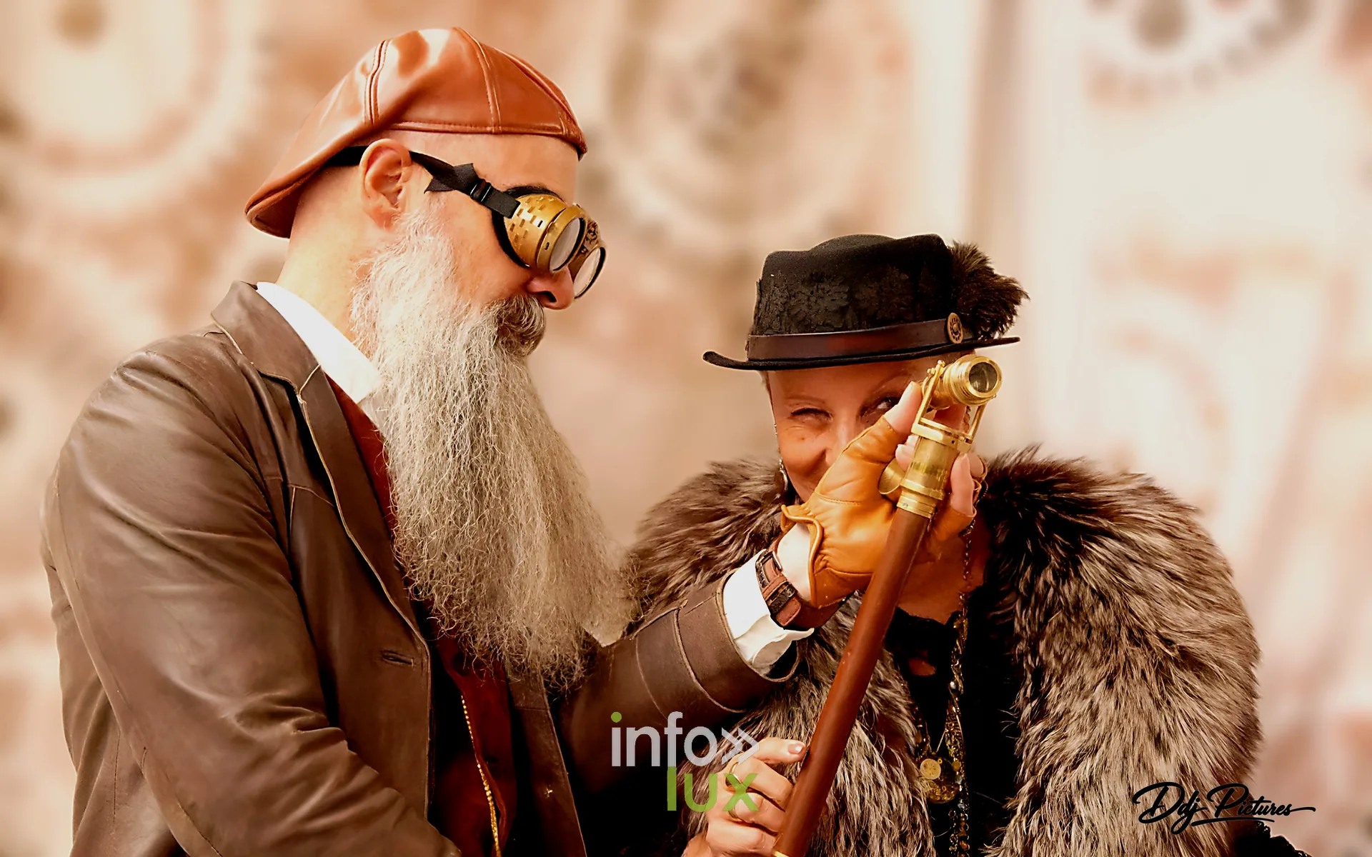 Participants costumés, convention steampunk Rouages intemporels à Toul, octobre 2026 (photo Éric Didierjean)
