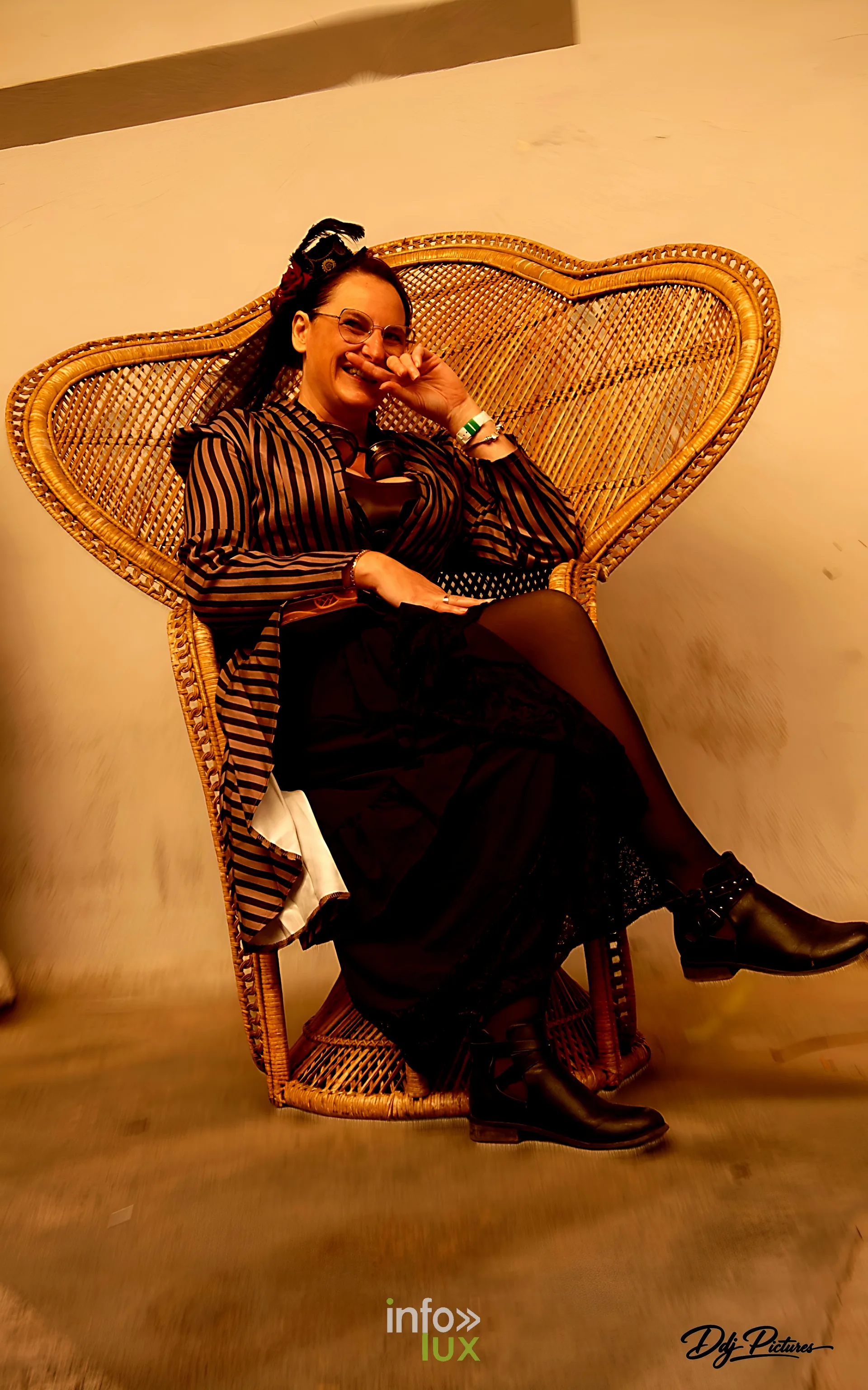 Portrait d’une personne costumée, convention steampunk Rouages intemporels à Toul, octobre 2026 (photo Éric Didierjean)