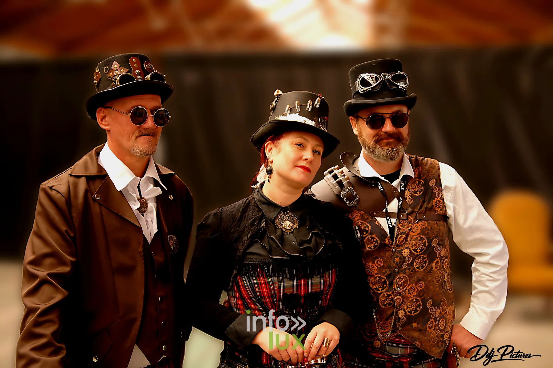 Participants costumés, convention steampunk Rouages intemporels à Toul, octobre 2026 (photo Éric Didierjean)