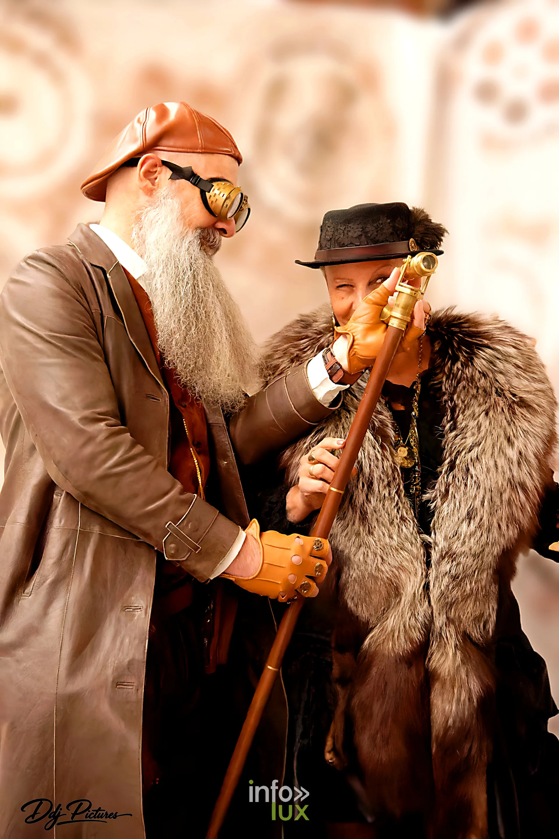 Participants costumés, convention steampunk Rouages intemporels à Toul, octobre 2026 (photo Éric Didierjean)