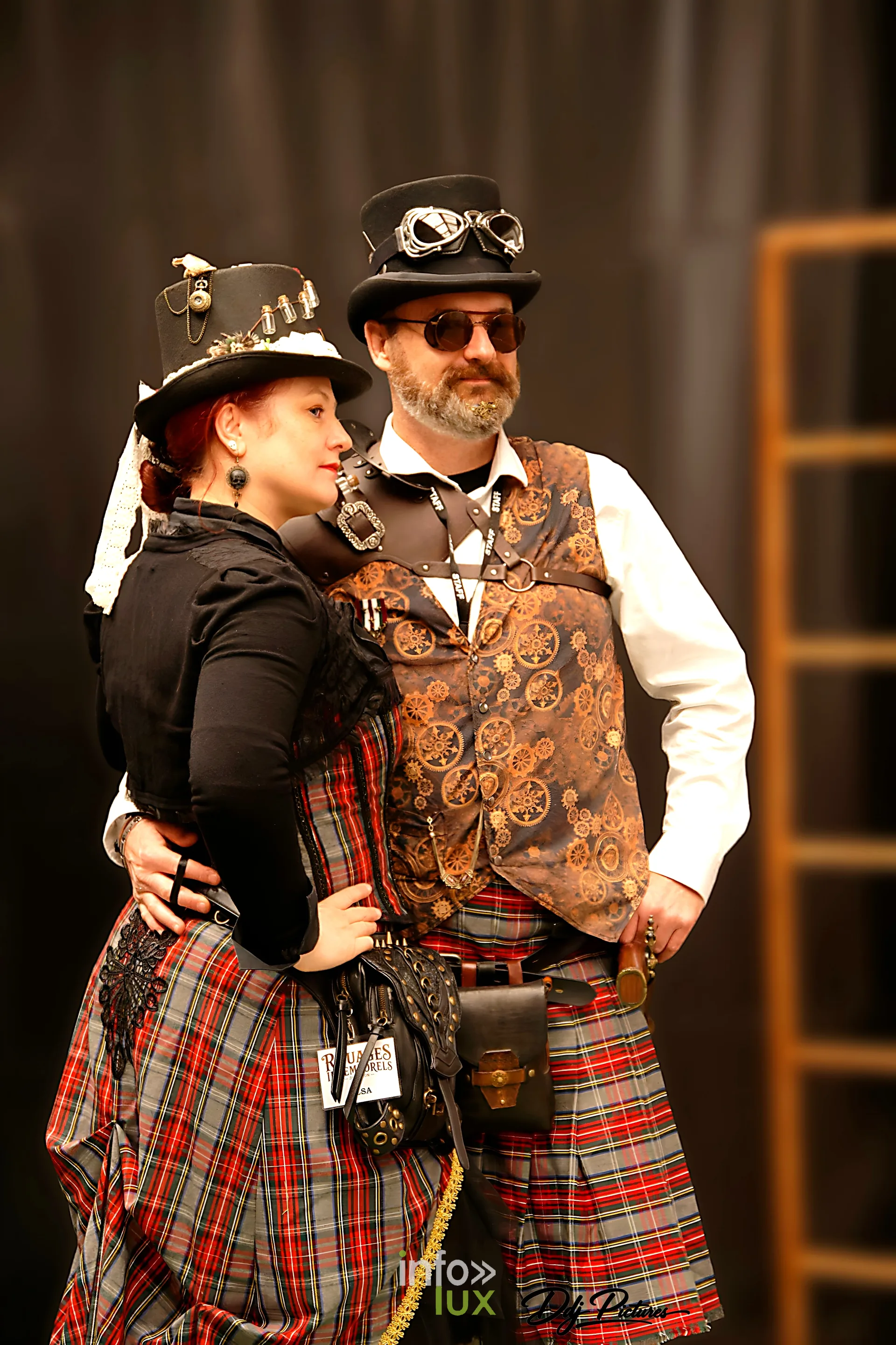 Participants costumés, convention steampunk Rouages intemporels à Toul, octobre 2026 (photo Éric Didierjean)
