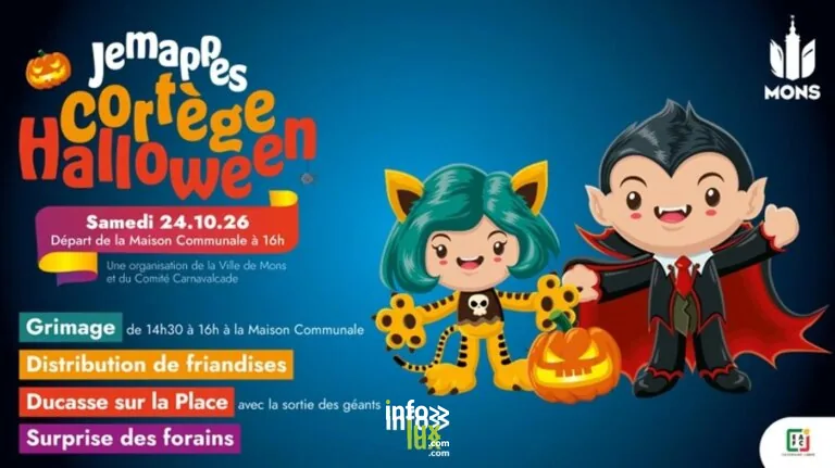 Cortège d’Halloween de Jemappes 2026, Mons