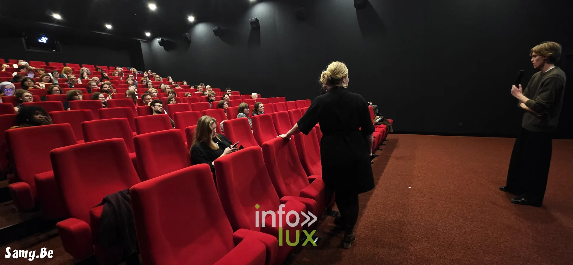 Avant-première de « Coward » de Lukas Dhont au Plaza Art de Mons, 13 octobre 2026 : la conversation avec la salle après la projection (photo Samy.be)