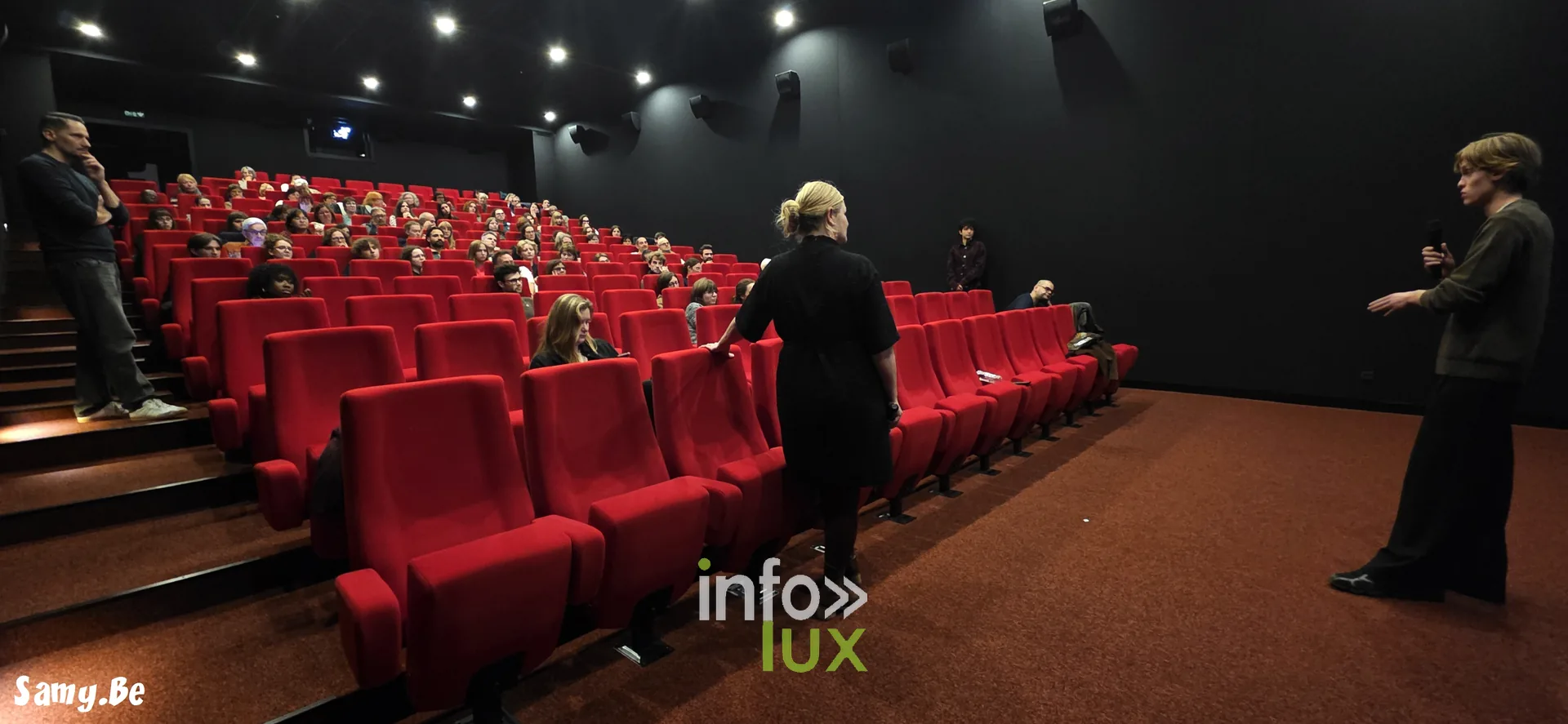 Avant-première de « Coward » de Lukas Dhont au Plaza Art de Mons, 13 octobre 2026 : la conversation avec la salle après la projection (photo Samy.be)