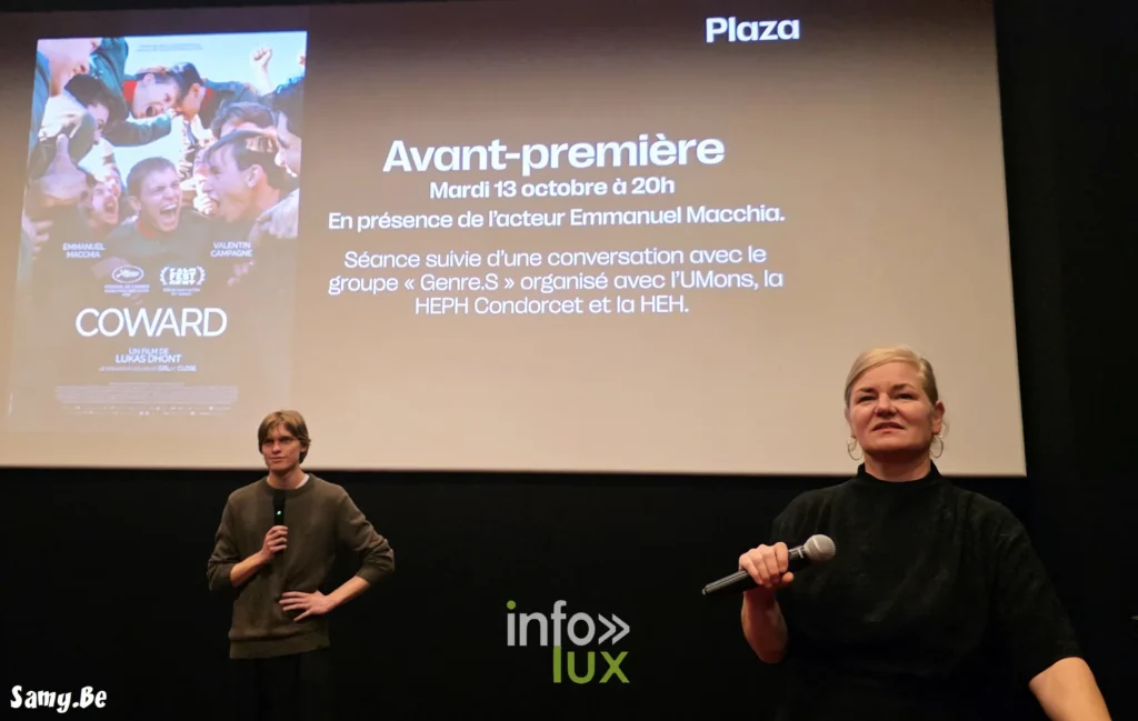 « Coward » de Lukas Dhont en avant-première au Plaza Art de Mons, en présence d’Emmanuel Macchia (photos)