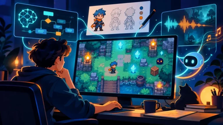 Gaming > Intelligence artificielle > Les bases pour créer un jeu vidéo avec l’IA : est-ce possible à 100 % ?