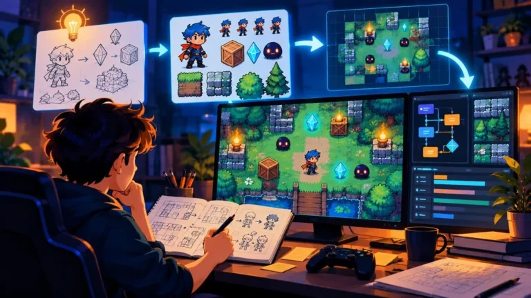 Gaming > Intelligence artificielle > Créer un jeu vidéo avec l’IA : choisir son idée et ses outils