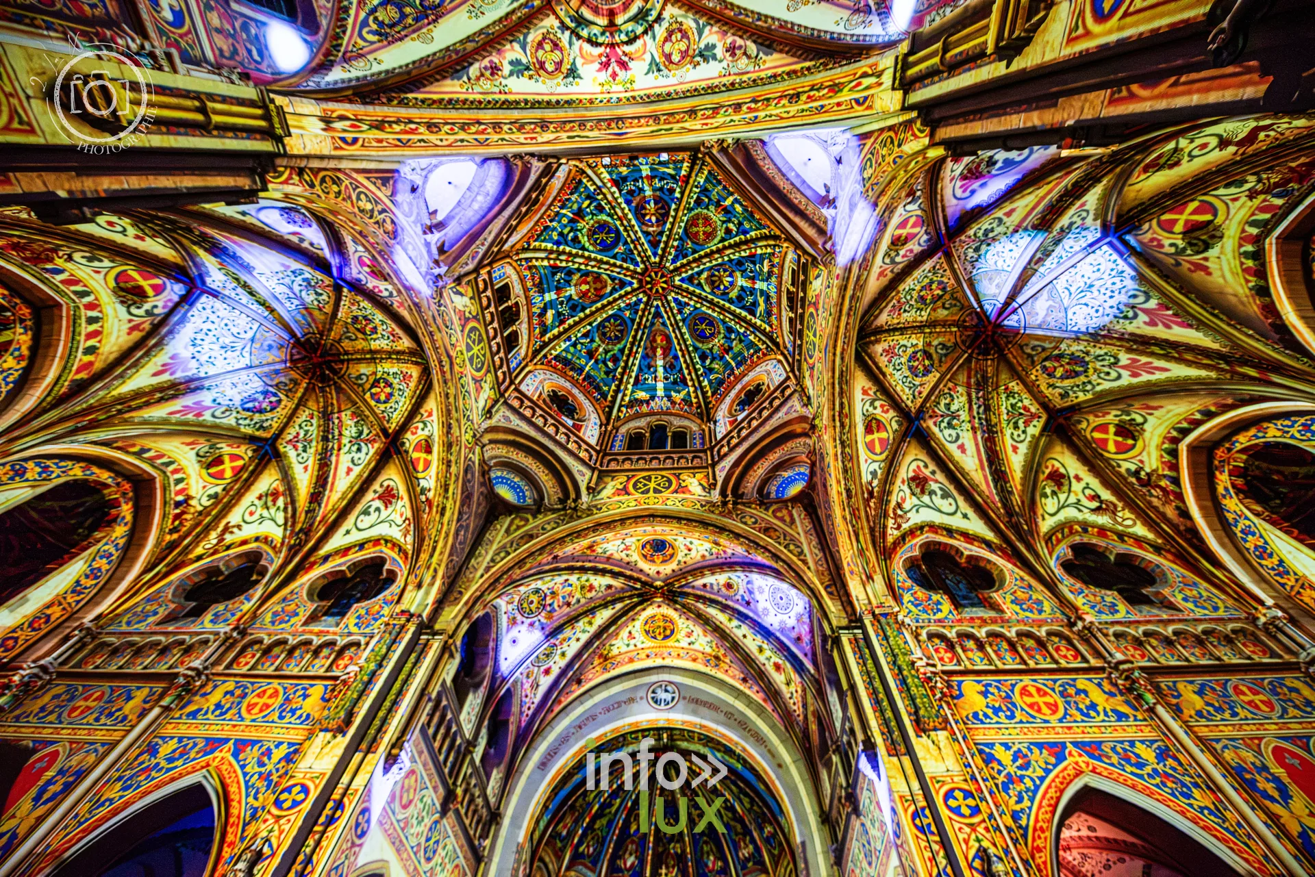 Le Crépuscule des Pierres, église Saint-Joseph de Montigny-lès-Metz, répétition générale du 8 octobre 2026 : Les projections sur les voûtes de l’église Saint-Joseph
