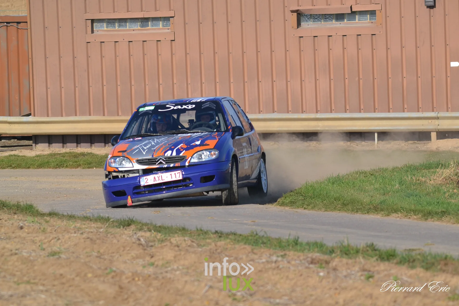 Critérium Jean-Louis Dumont 2026 à Waremme : Emmanuel Courbois et David Desprez, Citroën Saxo, vainqueurs de la classe 3-9