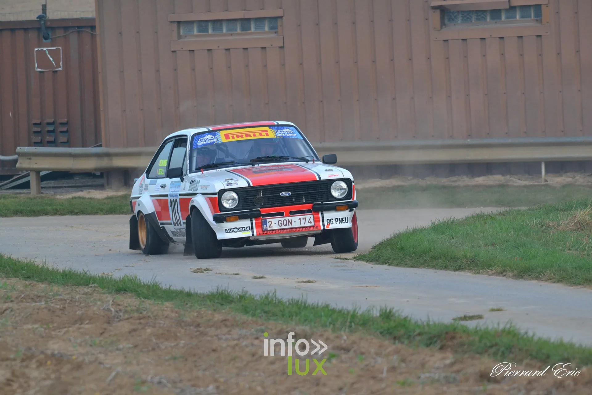 Critérium Jean-Louis Dumont 2026 à Waremme : Laurent Detal et Arnaud Delchambre, Ford Escort MK2, vainqueurs de la classe SR-22