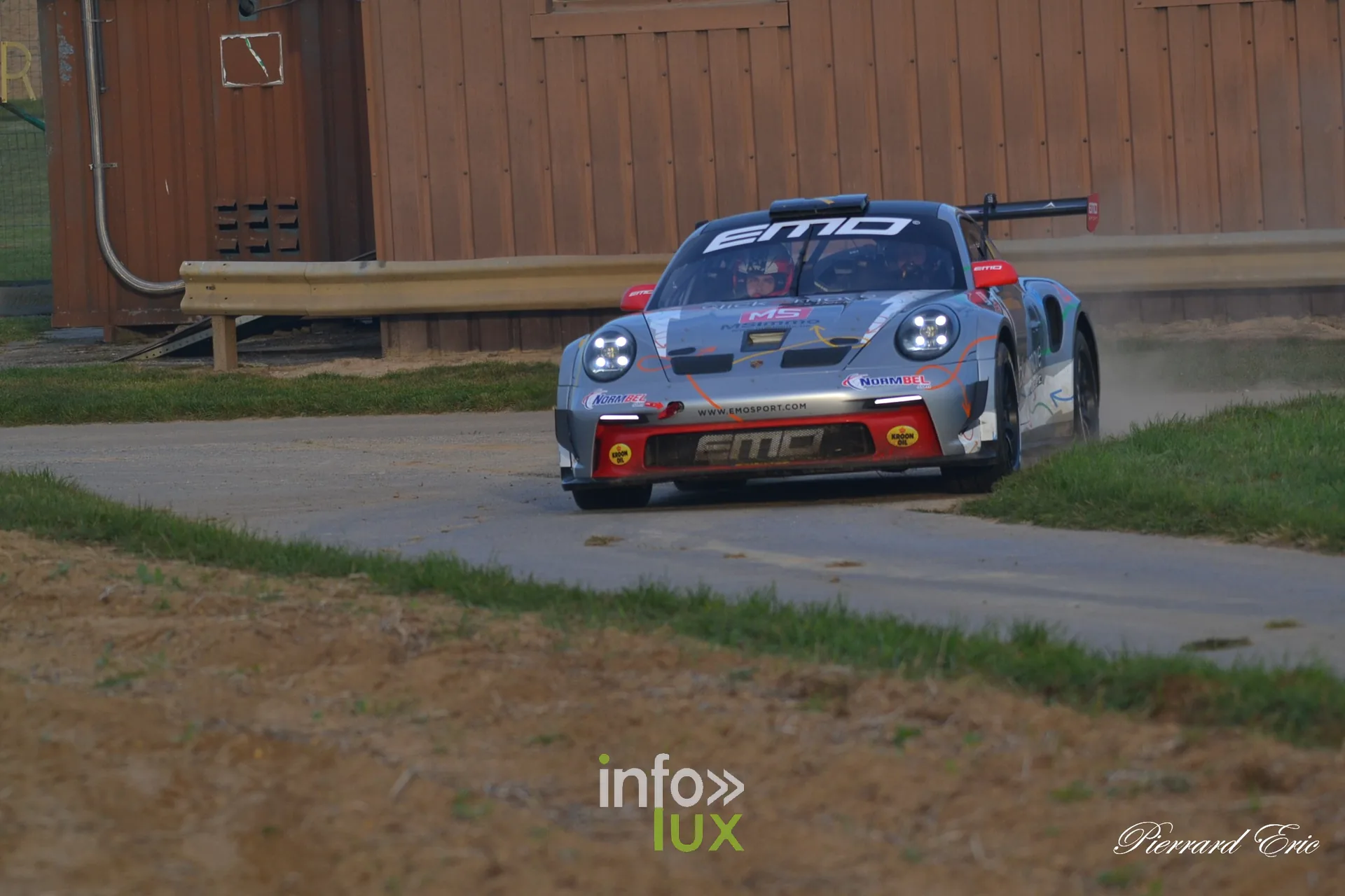 Critérium Jean-Louis Dumont 2026 à Waremme : Adrian Fernémont et M. Lefevre, Porsche 992 Rally GT, vainqueurs au classement général