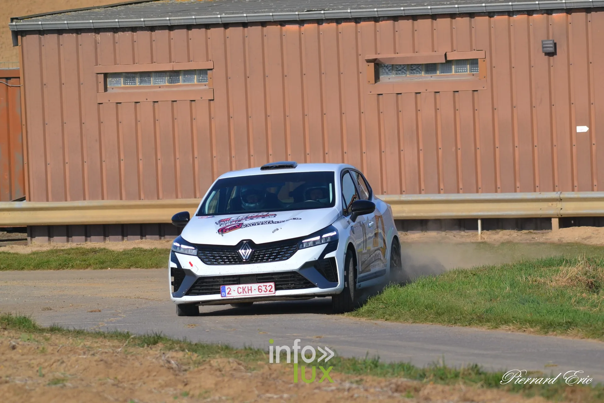 Critérium Jean-Louis Dumont 2026 à Waremme : Jonathan Georges et Julien Libioul, Renault Clio, deuxièmes de la classe 3-9, à 13 secondes