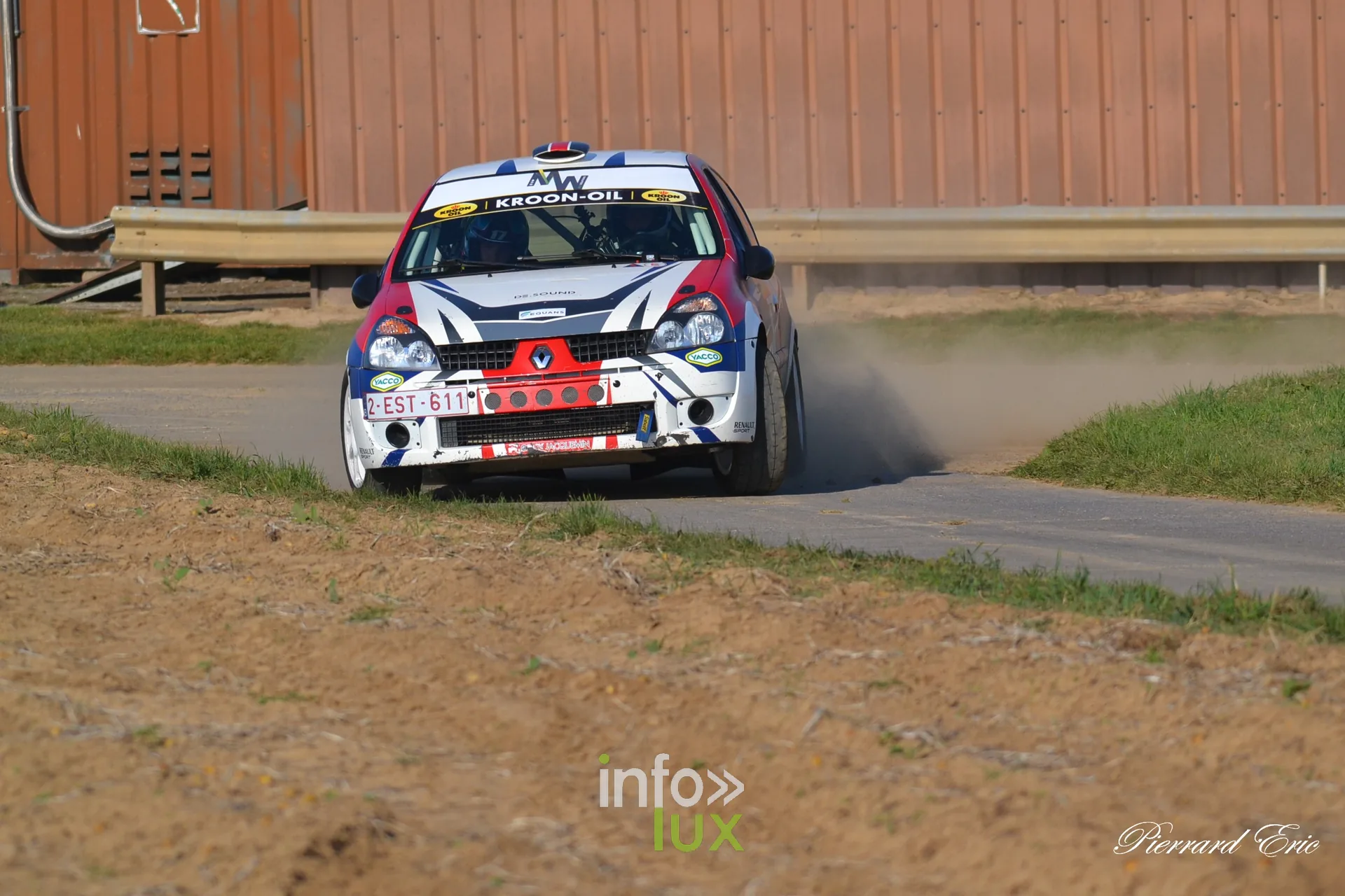 Critérium Jean-Louis Dumont 2026 à Waremme : Michael Pirnay et V. Thonnard, Renault Clio, vainqueurs de la classe 3-10