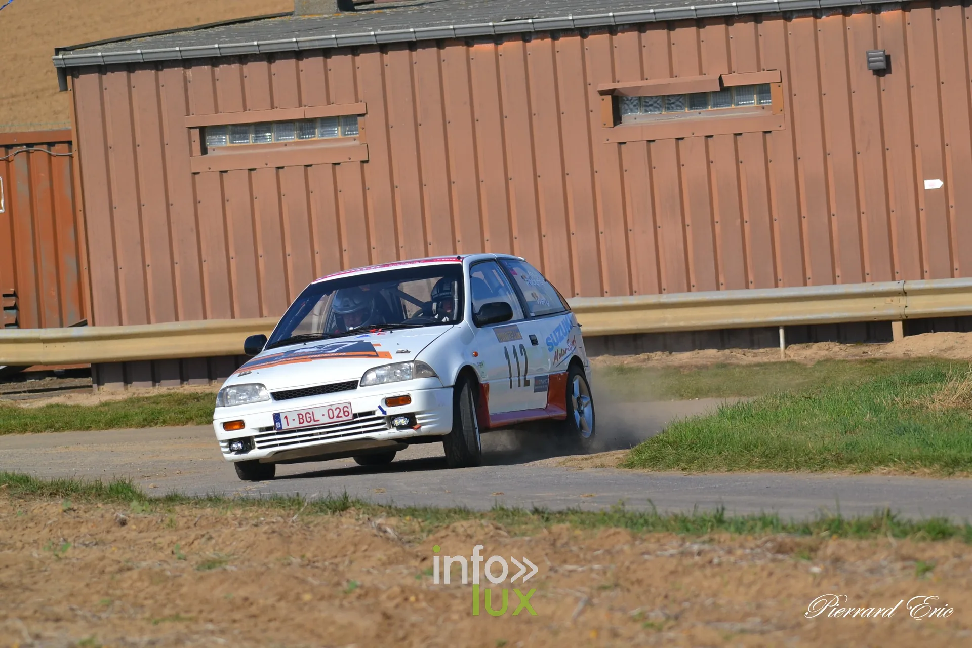 Critérium Jean-Louis Dumont 2026 à Waremme : Philippe Robyns et David Wery, Suzuki Swift, vainqueurs de la classe 2-4