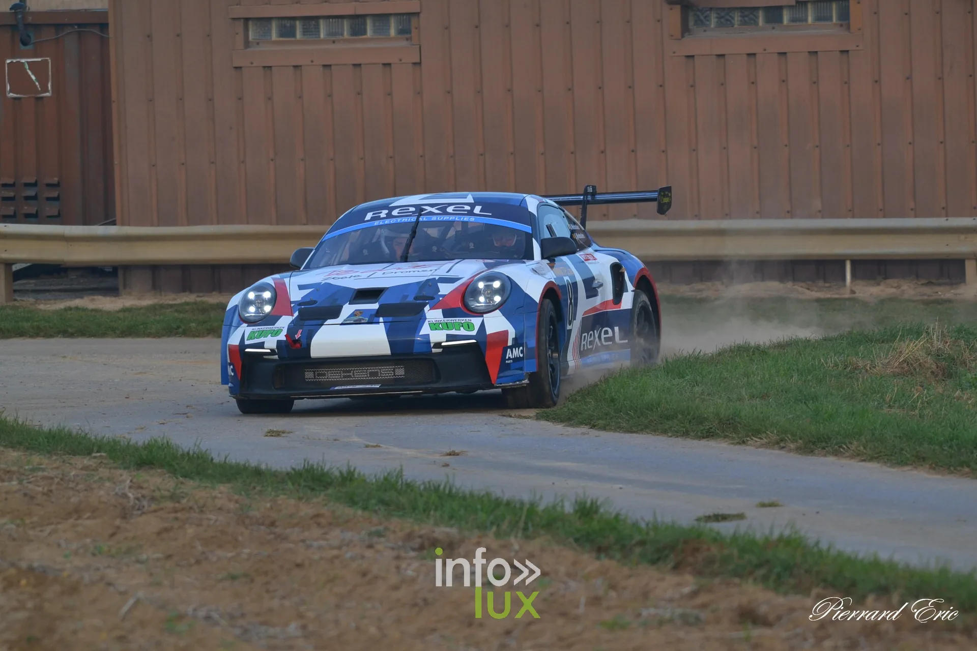 Critérium Jean-Louis Dumont 2026 à Waremme : Bart et S. Windmolders, Porsche 992 Rally GT