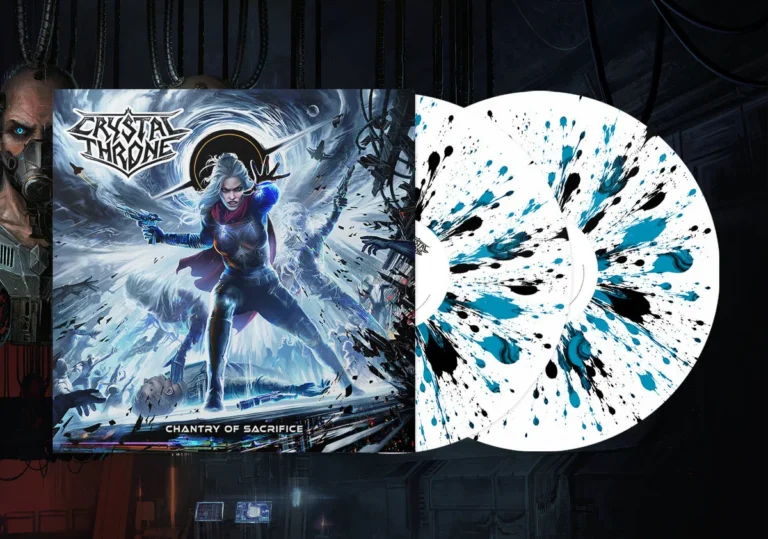 L’album « Chantry Of Sacrifice » de Crystal Throne en édition double vinyle