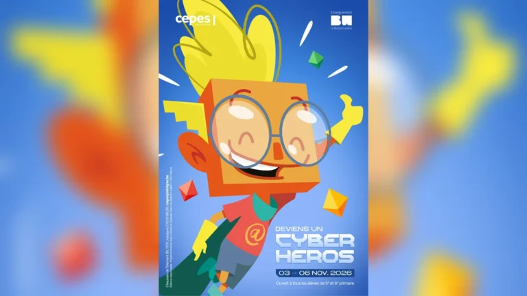 Jodoigne : les élèves du CEPES forment 300 jeunes à devenir des « Cyber Héros » du 3 au 6 novembre