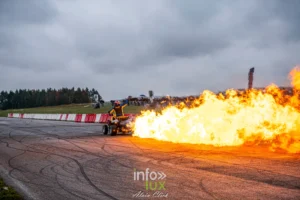 Dragster Stunt Show 2026 à Chambley : le jubilé de Donald Pottier en photos
