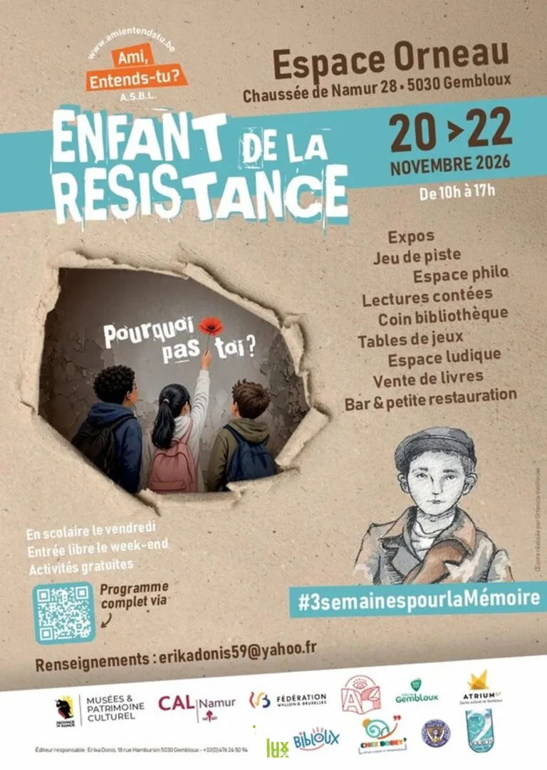 Enfant de la Résistance : Pourquoi pas toi ?, Gembloux
