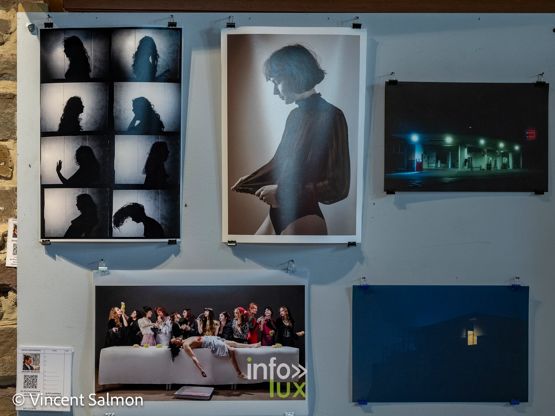 Œuvre de Zachary Benjeddi (photographie), exposition Évasions Artistiques, Galerie de la Tour, Château d’Oupeye