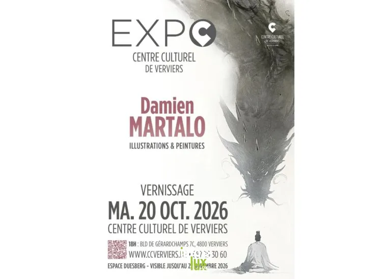 Exposition au Centre Culturel de Verviers : Damien Martalo