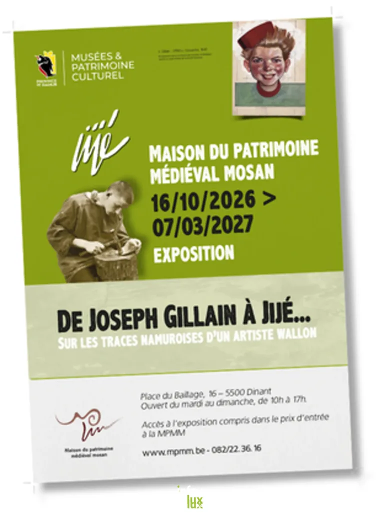 Dinant > Exposition > Exposition “De Joseph Gillain à Jijé”