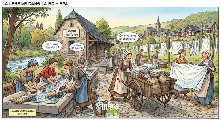 Spa > Exposition > Exposition – La lessive dans la BD