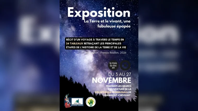Libramont-Chevigny > Exposition > « La Terre et le Vivant, une fabuleuse épopée » à la bibliothèque
