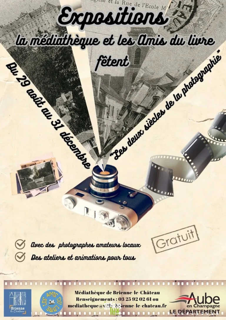Brienne-le-Château > Exposition > Exposition Les deux siècles de la photographie
