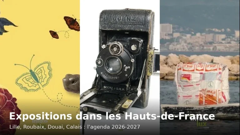 Expositions dans les Hauts-de-France : Musée des enfants (PBA Lille), musée de la Chartreuse (Douai), Au-delà de toutes les mers (Roubaix)