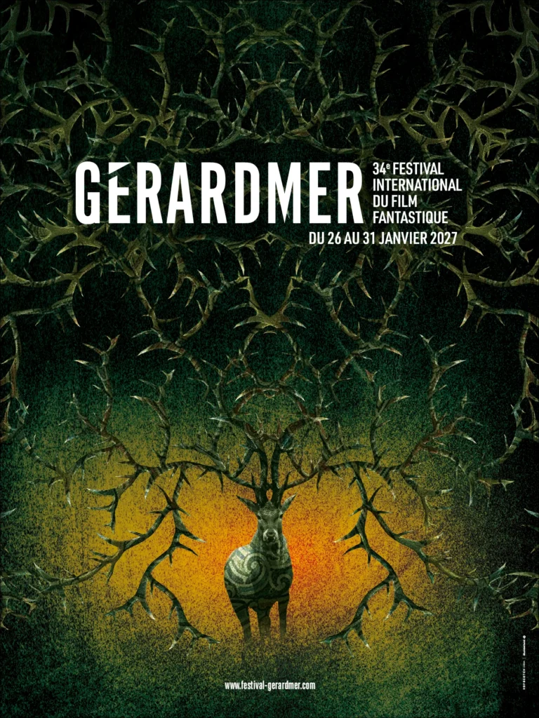 Festival de Gérardmer 2027 : l’affiche de la 34e édition dévoilée, un cerf dans la forêt vosgienne