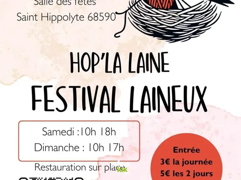 Saint-Hippolyte > Festival > Festival Hop’La Laine