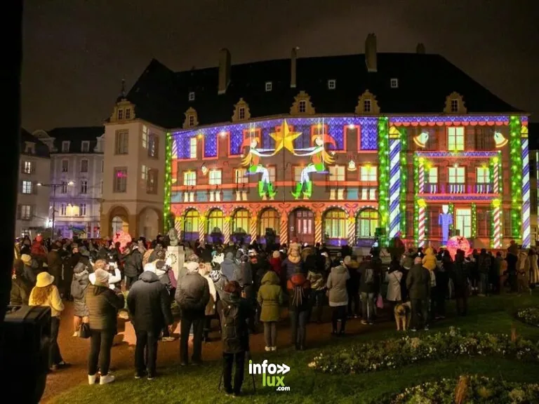Mapping de Noël 2026 sur l’Hôtel de Ville : Thionville