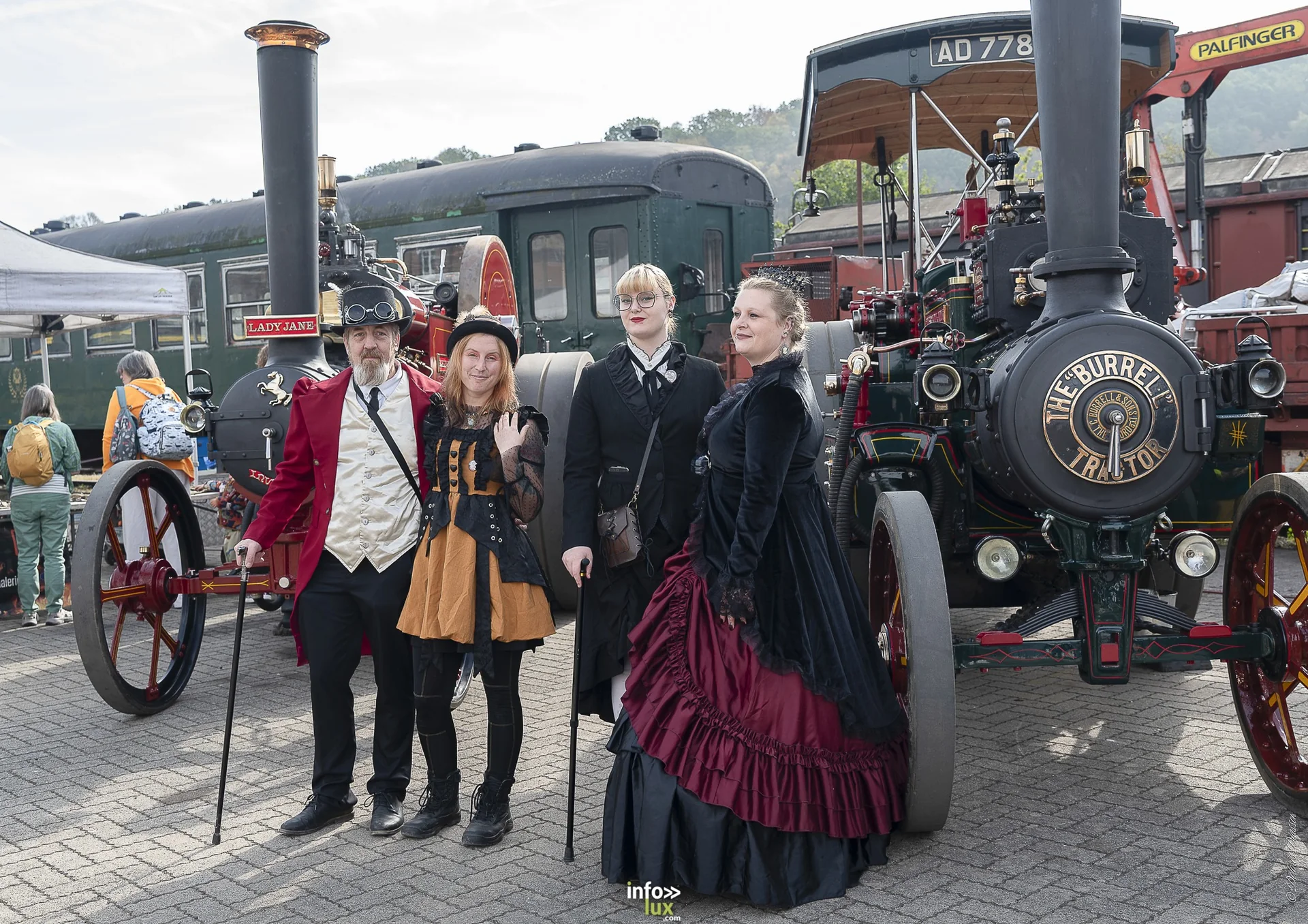 Festival Vapeur 2026 du Chemin de Fer à Vapeur des Trois Vallées entre Mariembourg et Treignes : locomotives, costumes d’époque, musée et maquettes