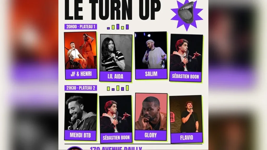 TURN UP : soirée stand-up du vendredi à La Scène à La Scène (Schaerbeek) (Bruxelles)